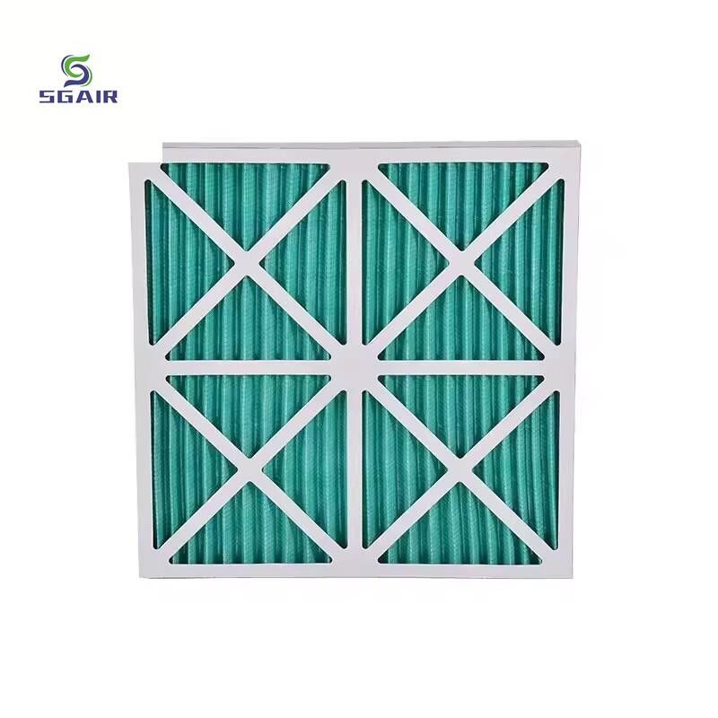 低気流抵抗性 20x25x1 の 99.99% HVAC 空気フィルター